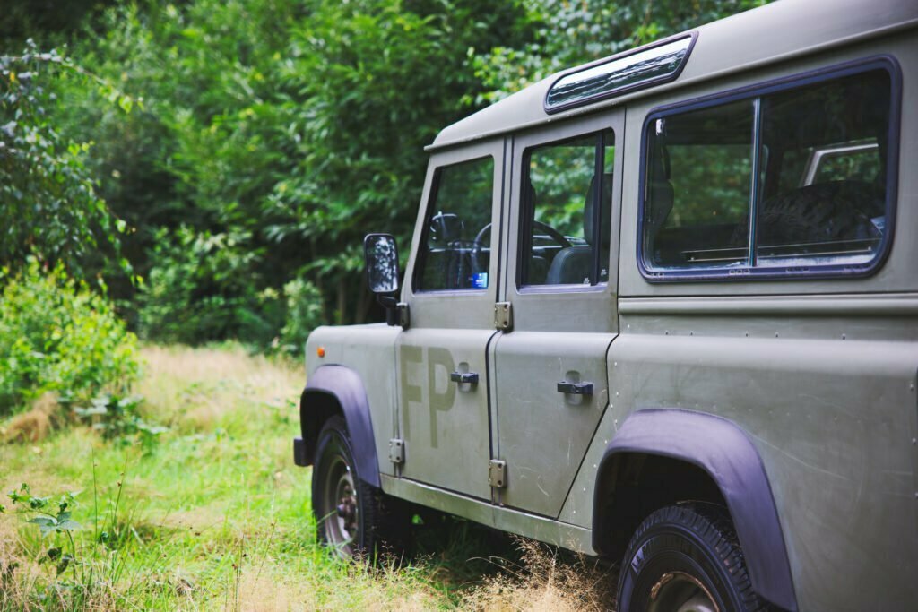 Expedition Overlanding Vehicle Landrover Defender 110 Before Pic
